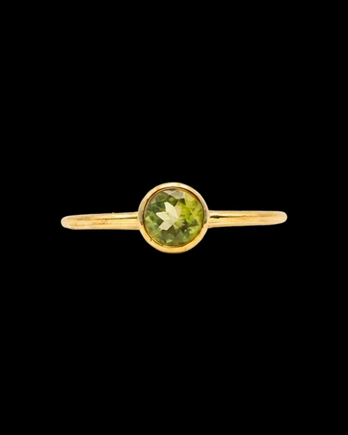 Peridot Stacker Ring