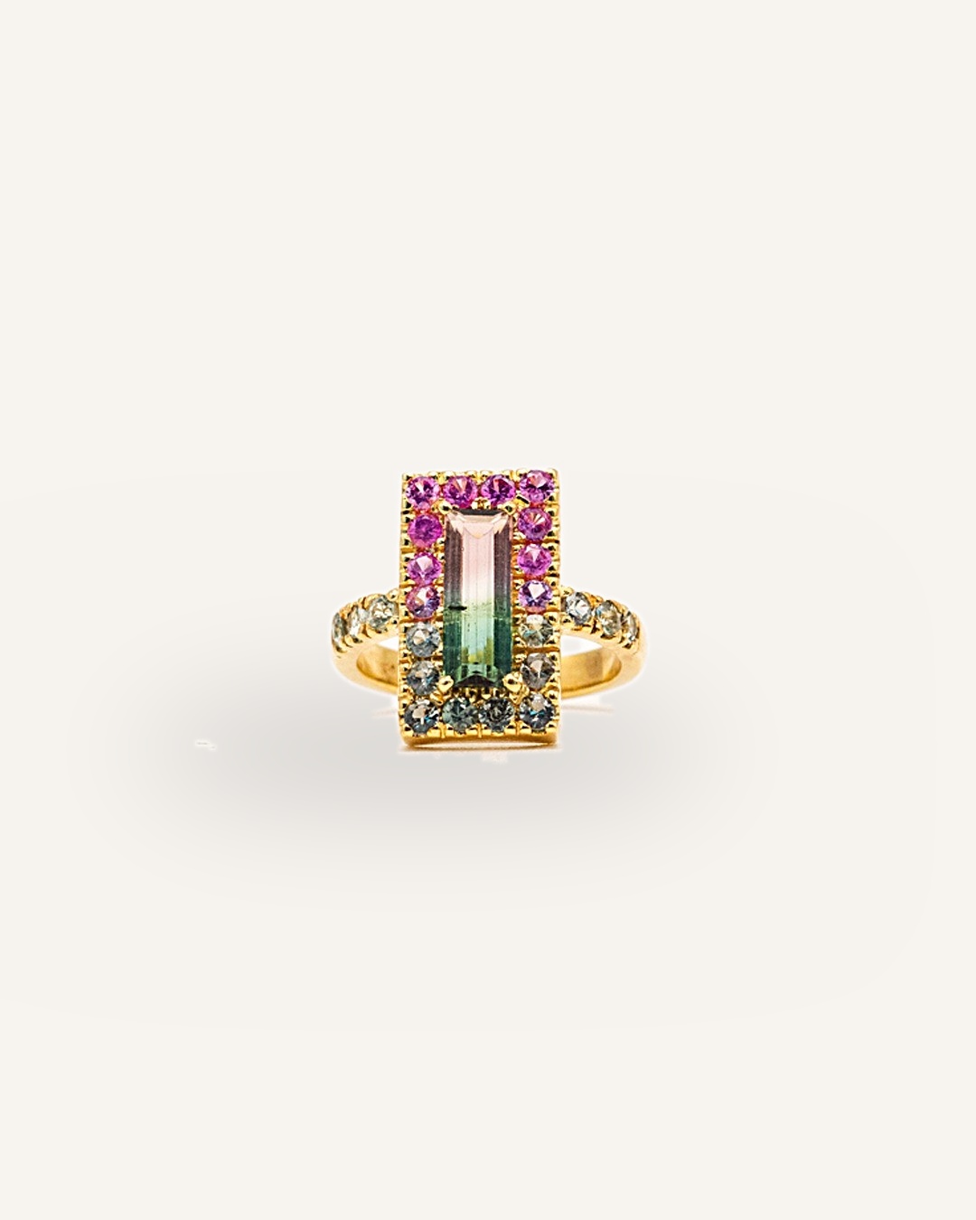 Forbidden Watermelon Cocktail Ring